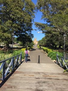 Sydney Uni from Victoria Park